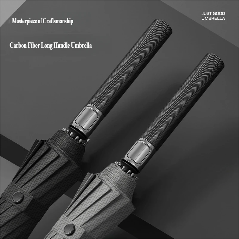 Golf Umbrella Large - Automatyczny parasol prosty z włókna węglowego,