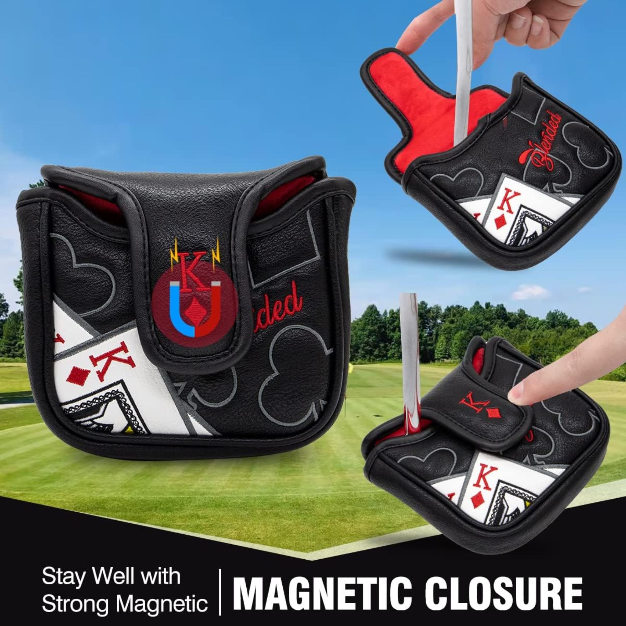 Putter z haftem Króla Kierów,  – Golf Putter recenzja i cena