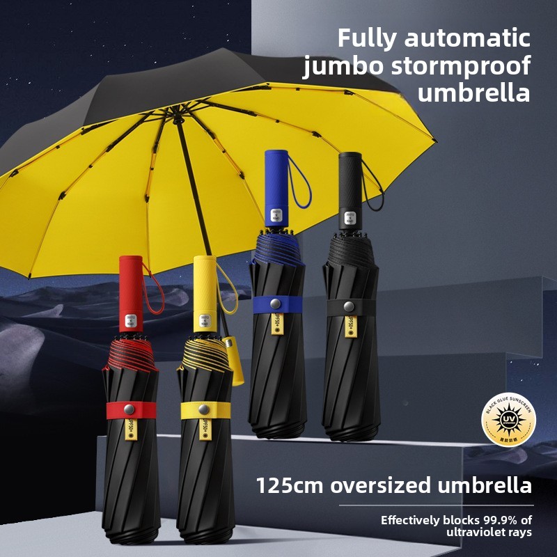 Parasol męski 125 cm, potrójni – Golf Umbrella Large recenzja i cena