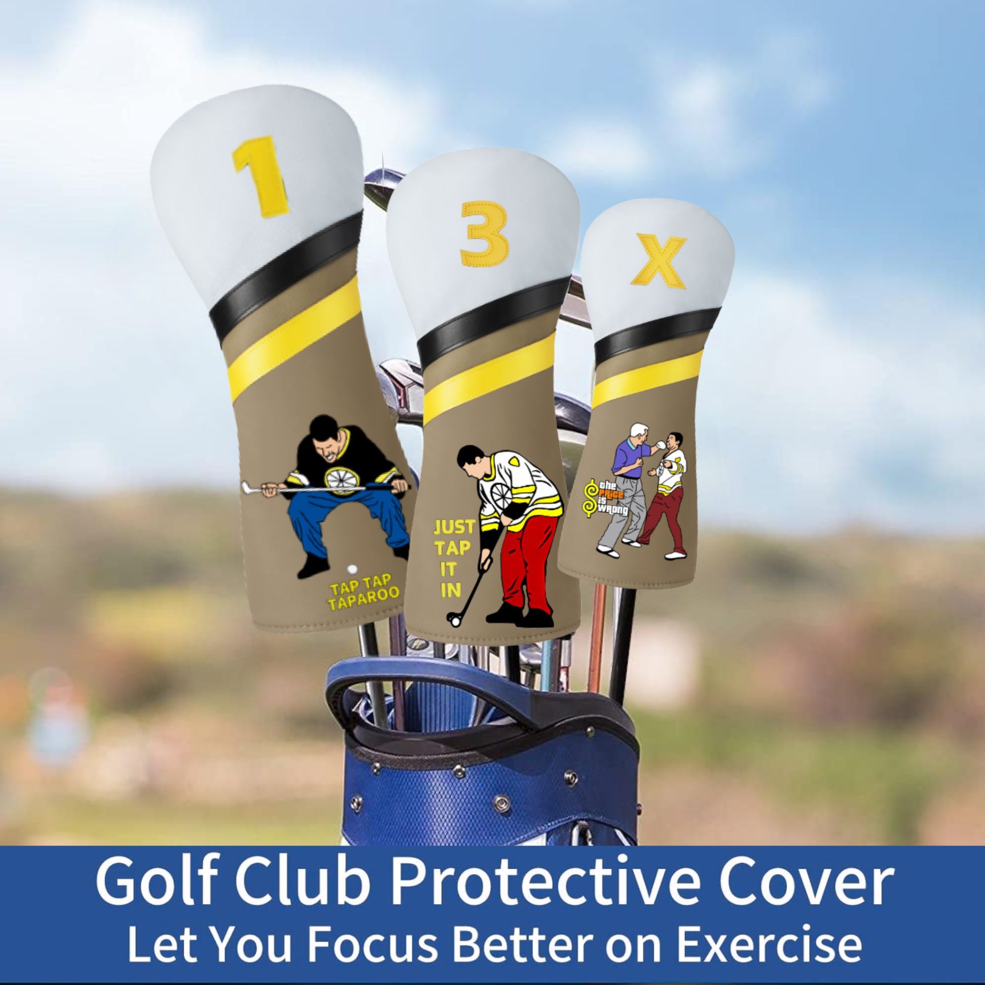 Zabawny pokrowiec na kije golf – Golf Driver recenzja i cena