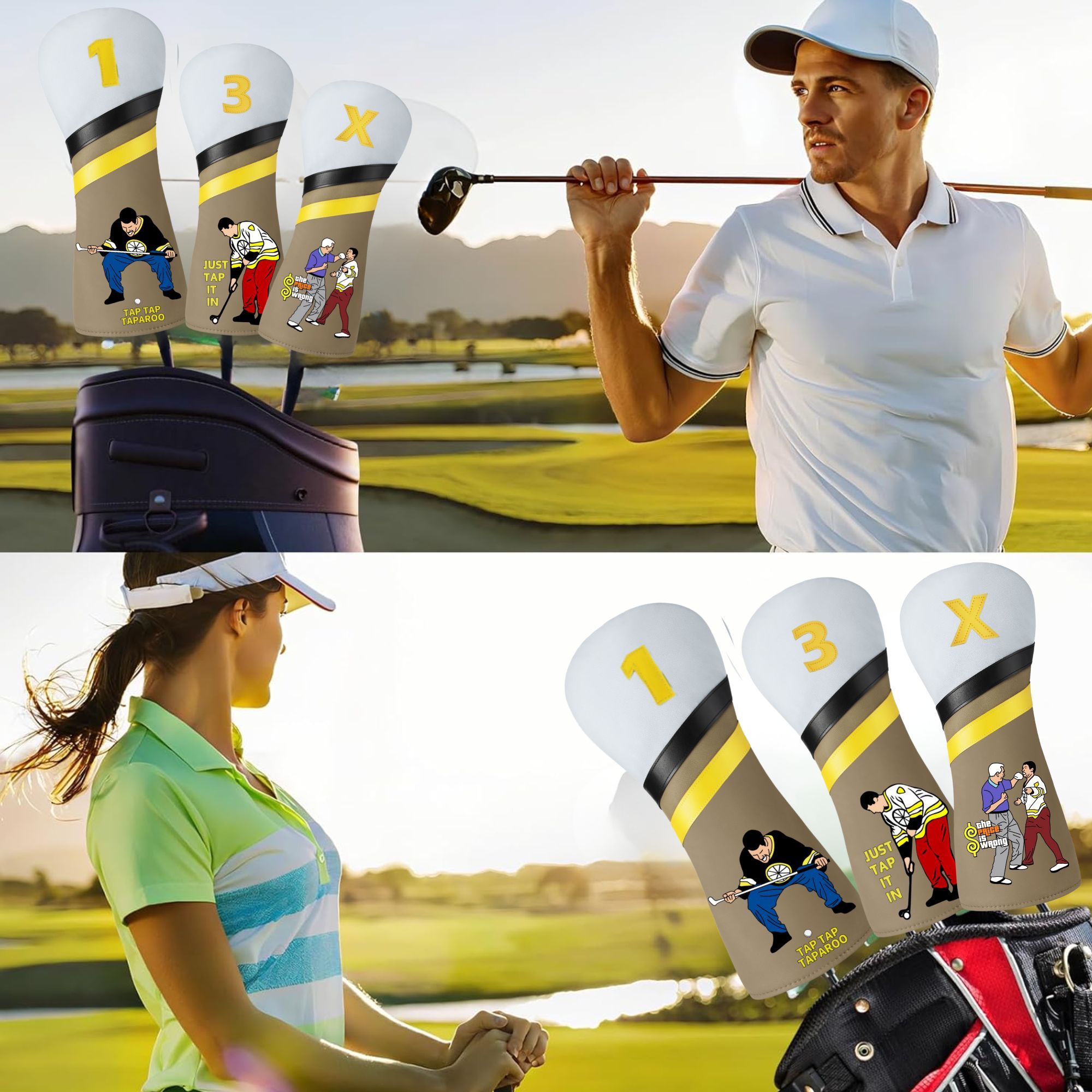 Zabawny pokrowiec na kije golf – Golf Driver recenzja i cena